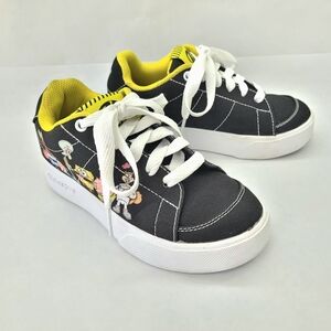Heelys Kids Size 13 Black With Spongebob Characters
